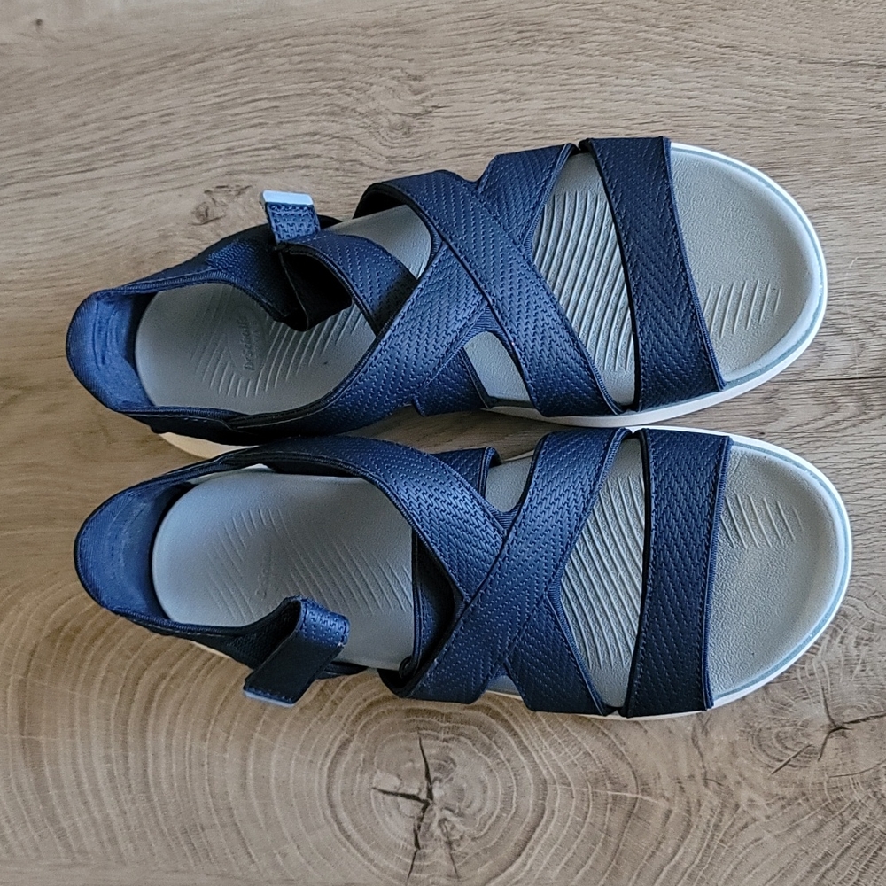 Dr. Scholl's 8.5 Navy Sandals